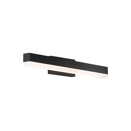 Styx 19in LED Bathroom Vanity Or Wall Light 3-CCT 2700K-3000K-3500K Set To 3000K In Black